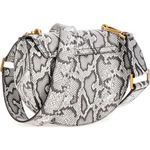 bolsa guess com alça transversal branco e preto a-bi