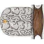 bolsa guess com alça transversal branco e preto a-bi