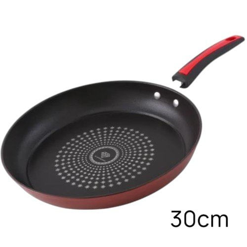 Frigideira 30cm Antiaderente Nanaholy Vermelho T-BI