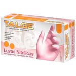 luva nitrílica talge tamanho p rosa (mp)