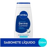 sabonete líquido nivea derma control defende 250ml