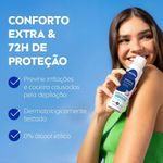 desodorante antitranspirante aerossol nivea derma control defende 72h 150ml