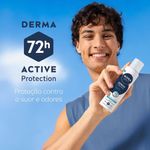 desodorante antitranspirante aerossol nivea men derma control defende 72h 150ml