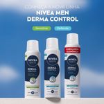 desodorante antitranspirante aerossol nivea men derma control 72h 200ml