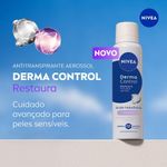 desodorante antitranspirante aerossol nivea derma control restaura 72h 150ml