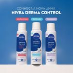 desodorante antitranspirante aerossol nivea derma control restaura 72h 150ml