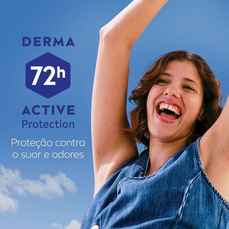 desodorante antitranspirante roll-on nivea derma control uniformiza 72h 50ml