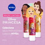 hidratante labial nivea disney princesa bela cupcake de baunilha 4,8g