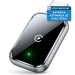 adaptador hameby sem fio para iphone usb e usb-c preto a-mbi