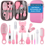 kit de higiene wxa para bebês para cuidado recém-nascidos rosa a-bi