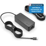 carregador para notebook superer 45w/65w usb-c universal preto a-mbi