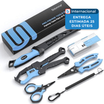 kit de acessórios sidomma ferramentas de pesca azul a-mbi