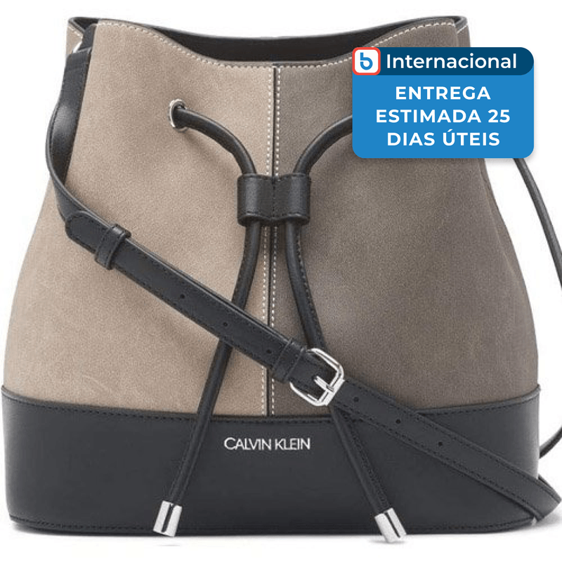Bolsa Calvin Klein Gabrianna Cinza