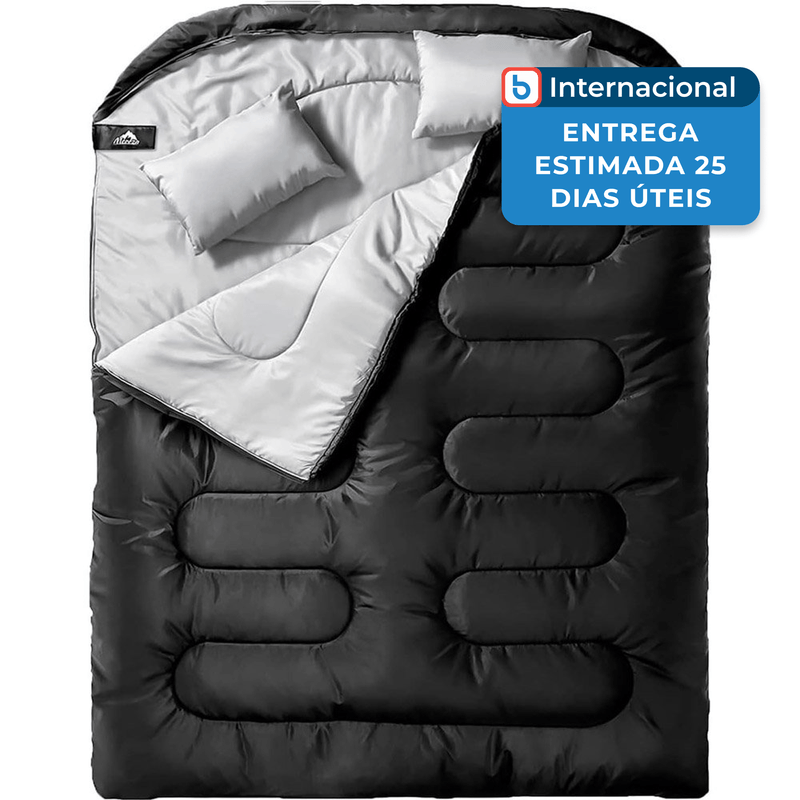 saco para dormir duplo queen gg mereza preto a-mbi
