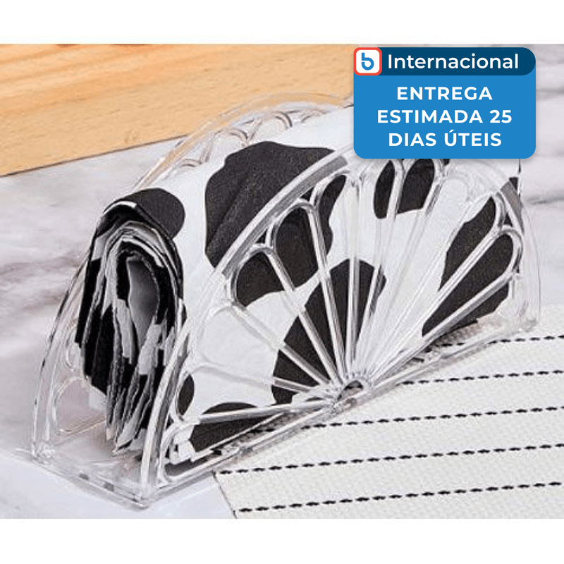 porta-guardanapo 24 unidades suclain transparente a-mbi
