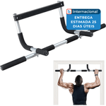 barra de flexão ajustável leikefitness 136kg prata a-mbi