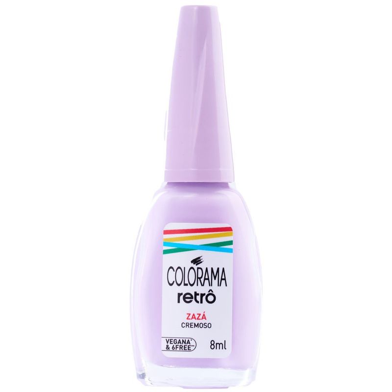 esmalte cremoso colorama retrô zazá 8ml