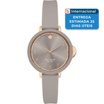 relógio kate spade com pulseira de silicone ouro rosa tamanho único a-mbi