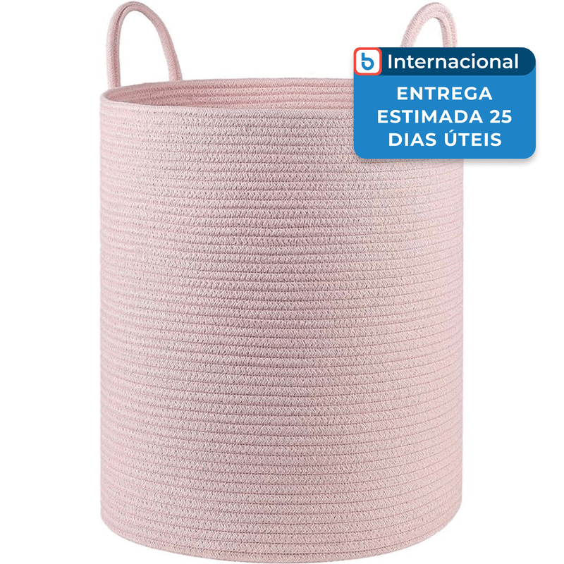 cesto organizador hobasket rosa a-mbi