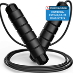 corda de pular para treino loocio preto a-mbi