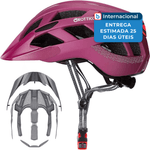 capacete de bike tamanho g grottico rosa a-mbi