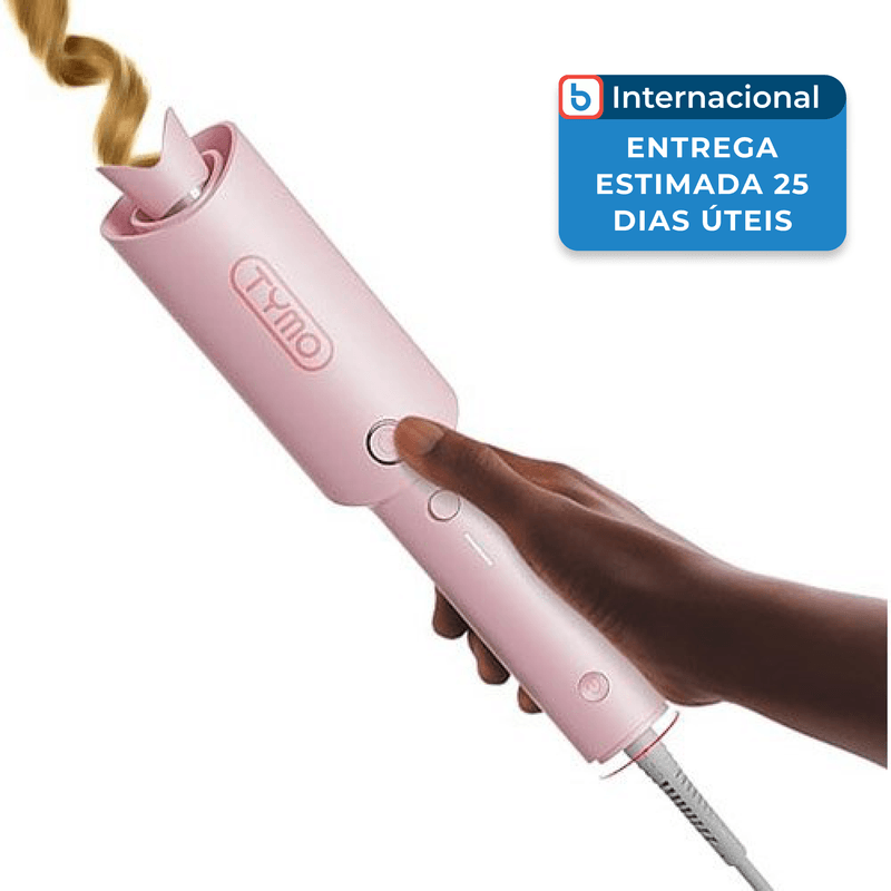 modelador de cachos tymo automático rosa a-mbi