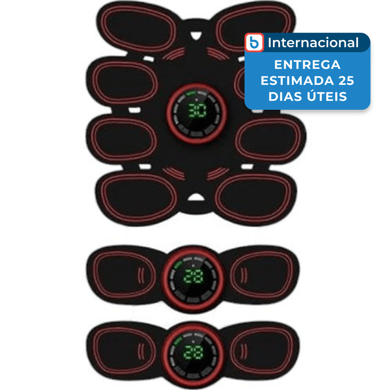 estimulador muscular elétrico drezela preto a-mbi