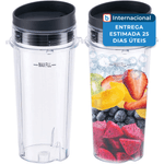copo liquidificador abter com tampa transparente a-mbi