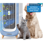 purificador de ar jafanda para pets azul a-mbi