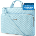 bolsa para notebook 15,6" com alça de ombro bagsmart azul a-mbi