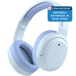 headphone sem fio com cancelamento de ruído edifier w820nb azul a-mbi