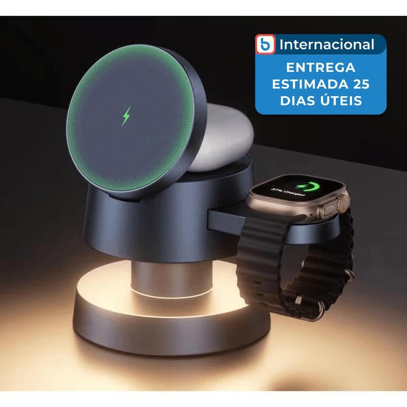 carregador de iphone ivanky 22,5w preto a-mbi