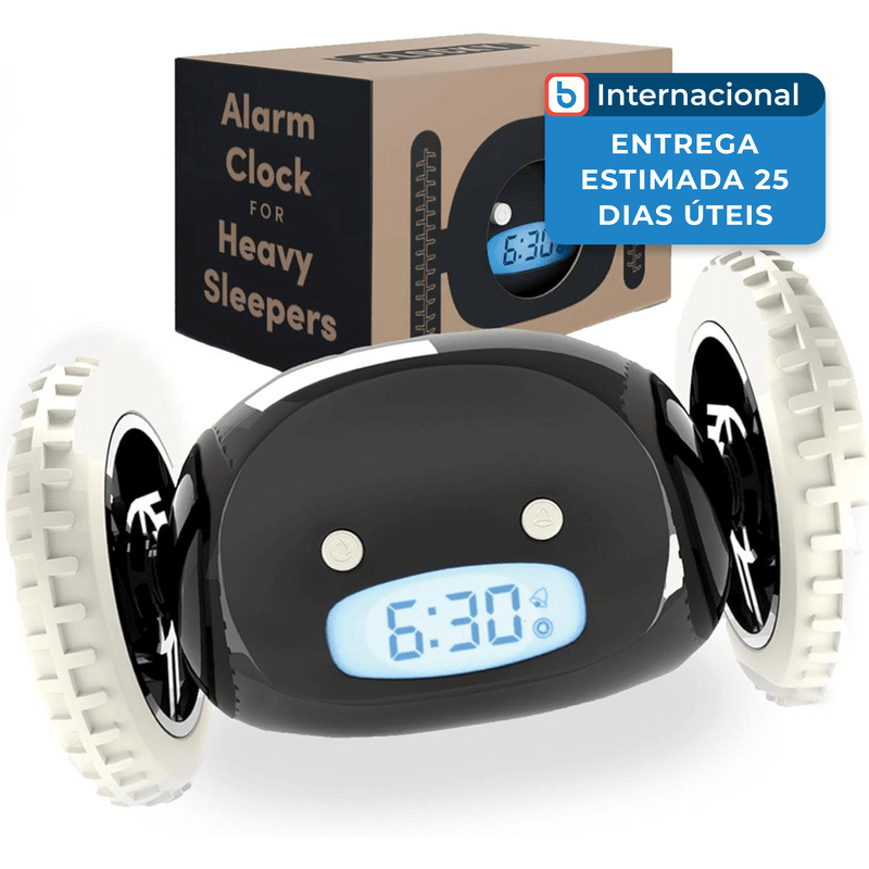 alarme clocky inteligente preto a-mbi