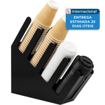 dispensador copos mind reader preto a-mbi