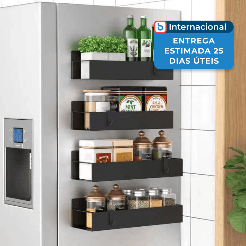 organizador magnético huggiegems 4 peças preto a-mbi