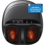 massageador de pés com aquecimento renpho preto a-mbi