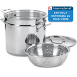 conjunto de panelas cuisinart 4 peças 12l inox a-mbi
