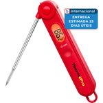 termômetro para alimentos tp03b vermelho thermopro a-mbi