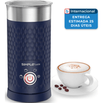 espumador de leite elétrico simpletaste azul a-mbi