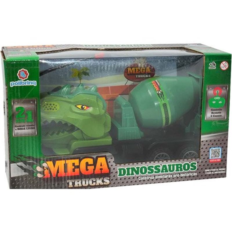 carrinho de controle remoto polibrinq rm trucks sortido car830