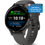 smartwatch garmin venu 3s tela amoled 1,2 41mm preto a-mbi