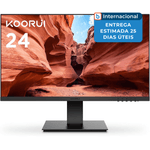 monitor koorui 24" 1080p 75hz preto a-mbi