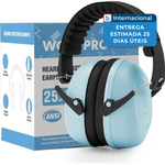 abafador de ouvido infantil workpro nr 25db azul a-mbi