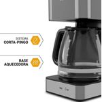 cafeteira elétrica philco preto pcf40a