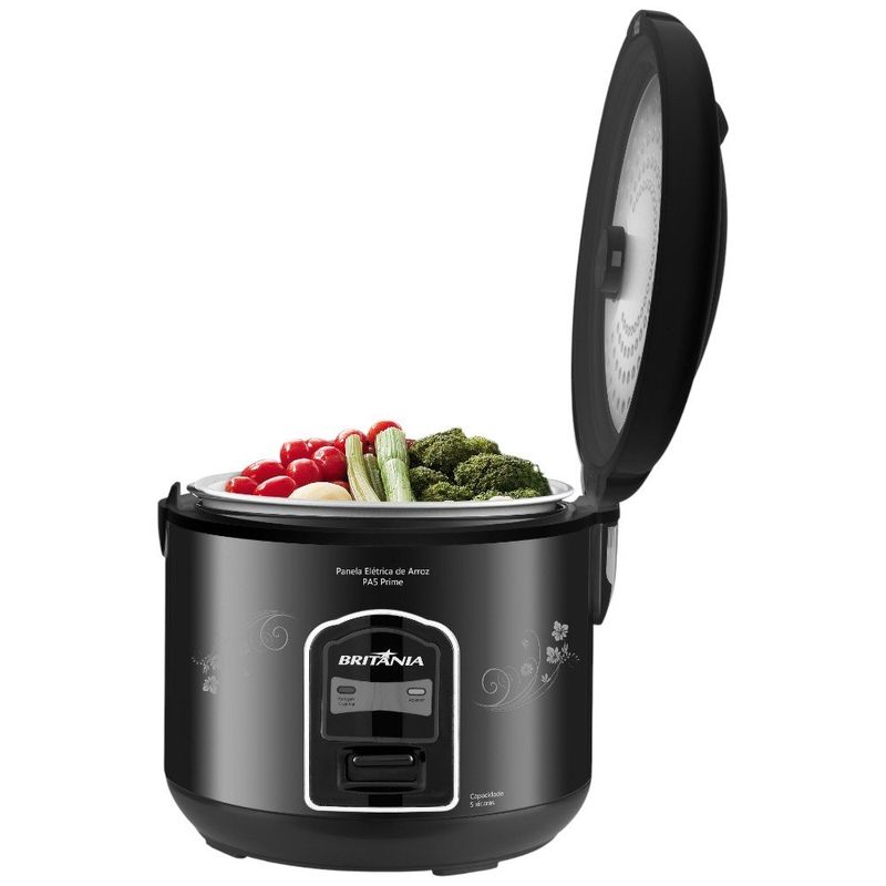 panela de arroz elétrica britânia prime preto pa5