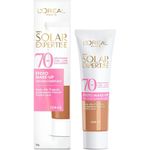 protetor solar facial loréal paris solar expertise efeito make up fps70 cor 4.0 30g