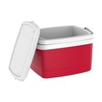 caixa térmica soprano cooler tropical 12 litros vermelho (mp)
