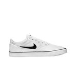 tênis skateboarding masculino n°43 nike sb chron 2 canvas branco (mp)