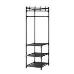 cabideiro yepp 3 andares 43x43x170cm (mp)