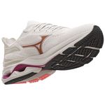 tênis de corrida feminino n° 36 mizuno wave mirai 7 arenito bronze (mp)